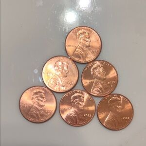Set of 2022 Lincoln Pennies